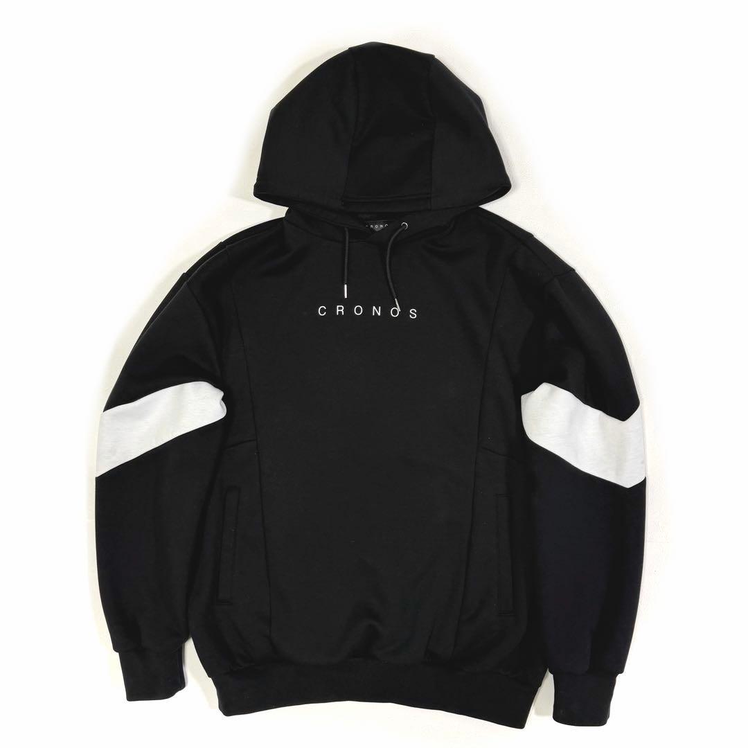 CRONOS クロノス パーカー スウェット トレーニング ブラック M