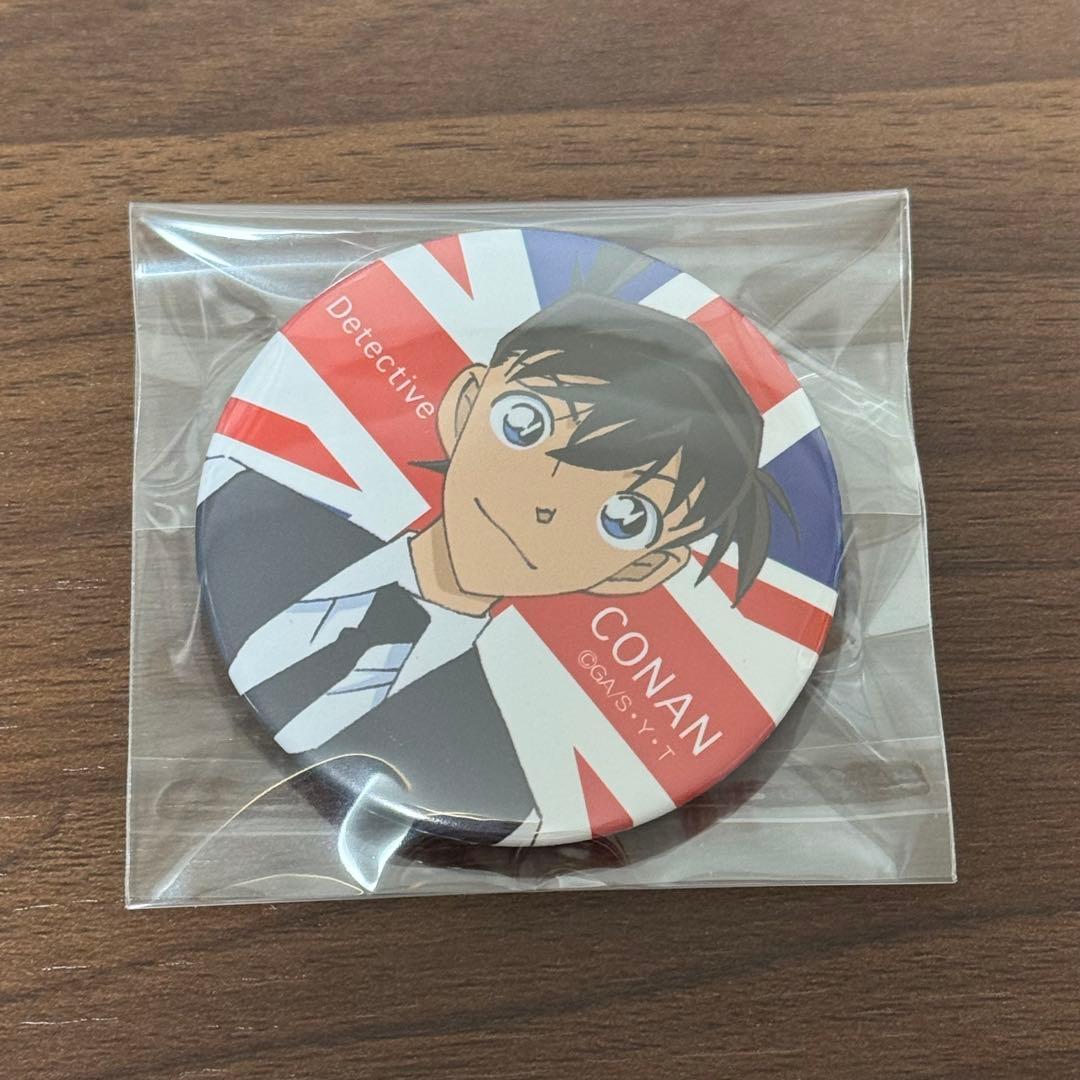 名探偵コナン コナンカフェ 2016 缶バッジ 工藤新一 - メルカリ
