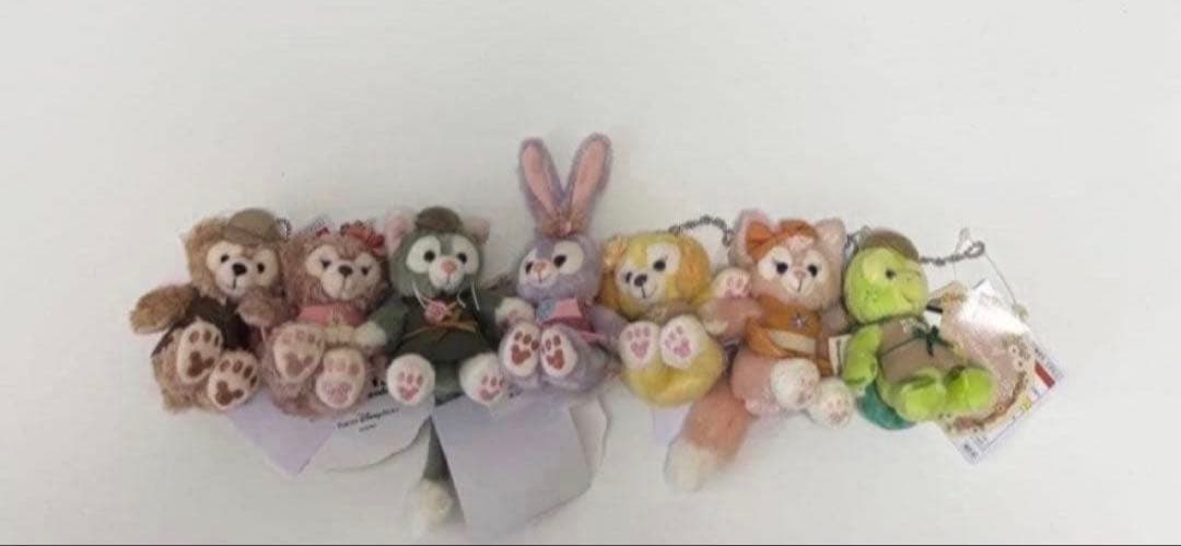 ダッフィ&フレンズぬいぐるみストラップセット