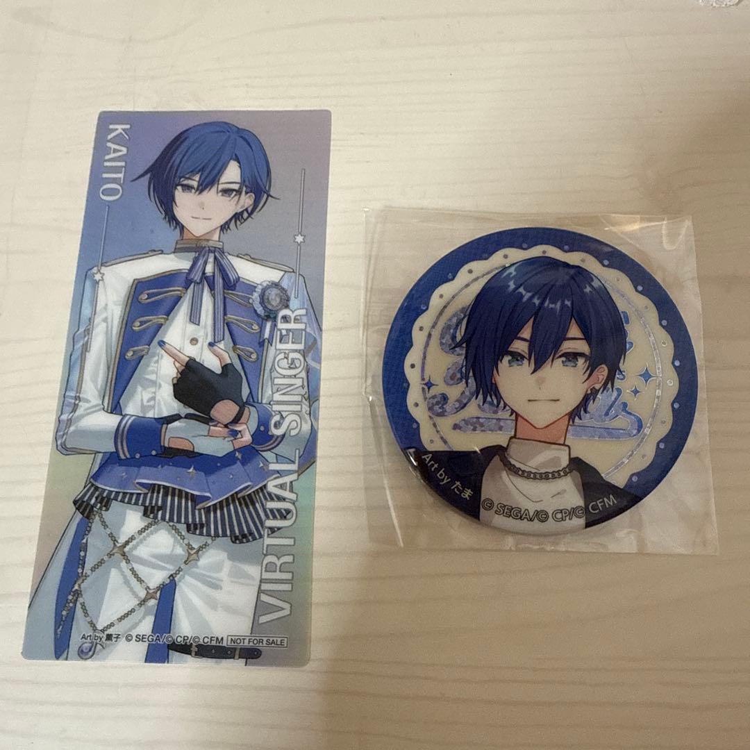 プロセカ VOCALOID KAITO 缶バッジ 特典 - メルカリ