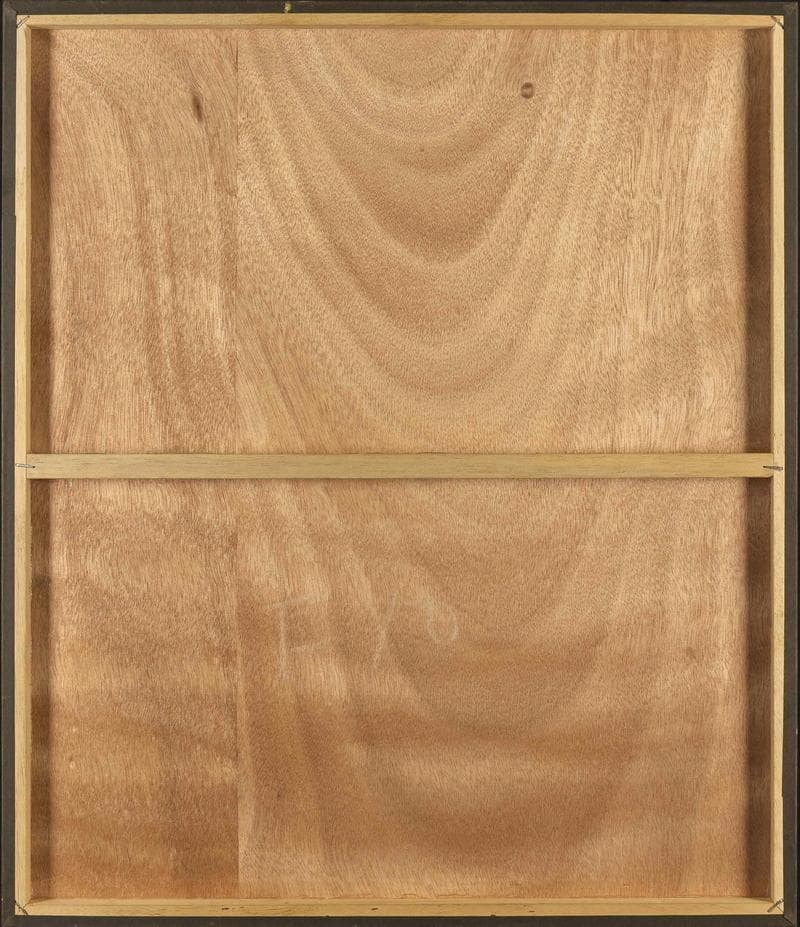 東山魁夷 日本画 肉筆『二条の滝』表サイン 東山すみ鑑定 F10号 額