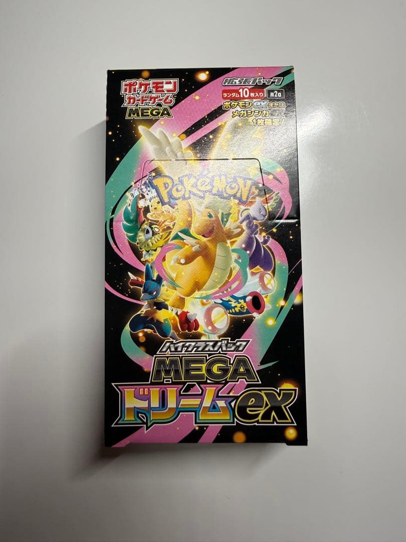 ポケカ　MEGAドリームEX シュリンクなし1BOX ポケモンカード MEGAドリームex 1BOX シュリンクなし｜Yahoo!フリマ