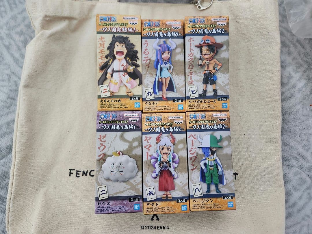 ワンピース ワーコレ 6体セット まとめ売り - メルカリ