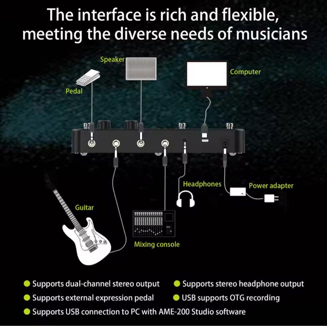 1点限り】Audota Ame-200 マルチエフェクター - メルカリ