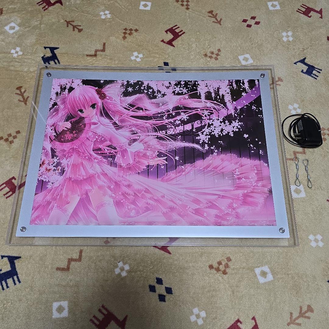 雪月華舞 てぃんくる アクリルアート　凛