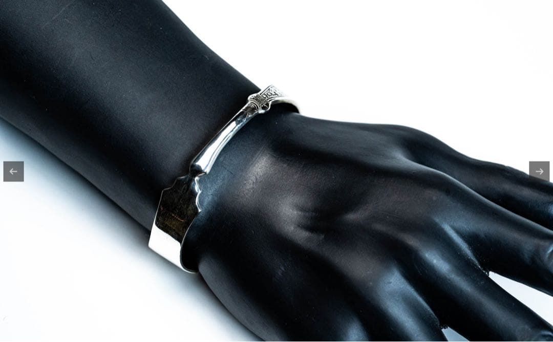 アクセサリー wakan silver smith BN-045 BN-045 Cutlery Butter Knife Bangle (燻し仕上げ) | WAKAN SILVER