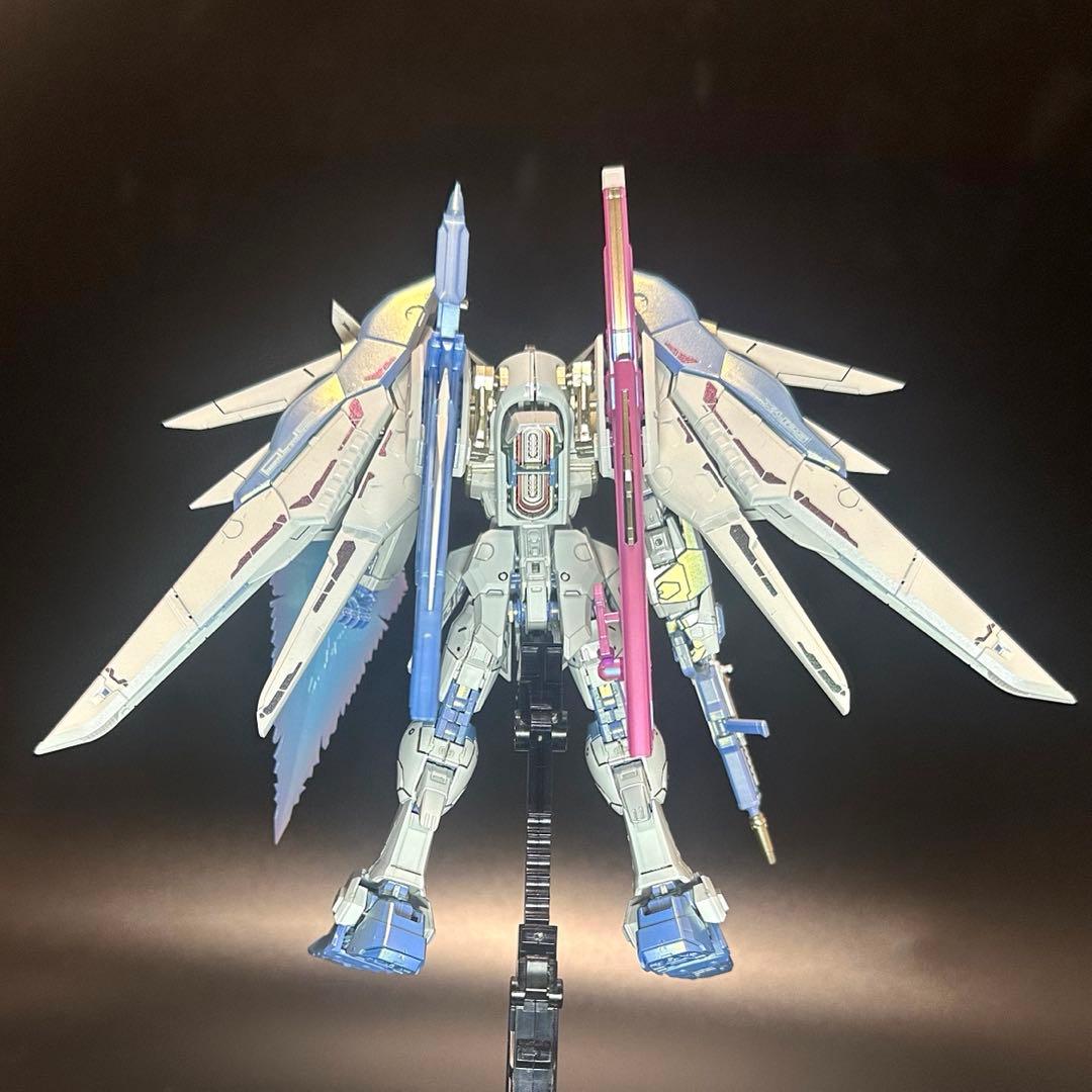 N*y様 RGデスティニーガンダム チタニウムフィニッシュ トワイライト