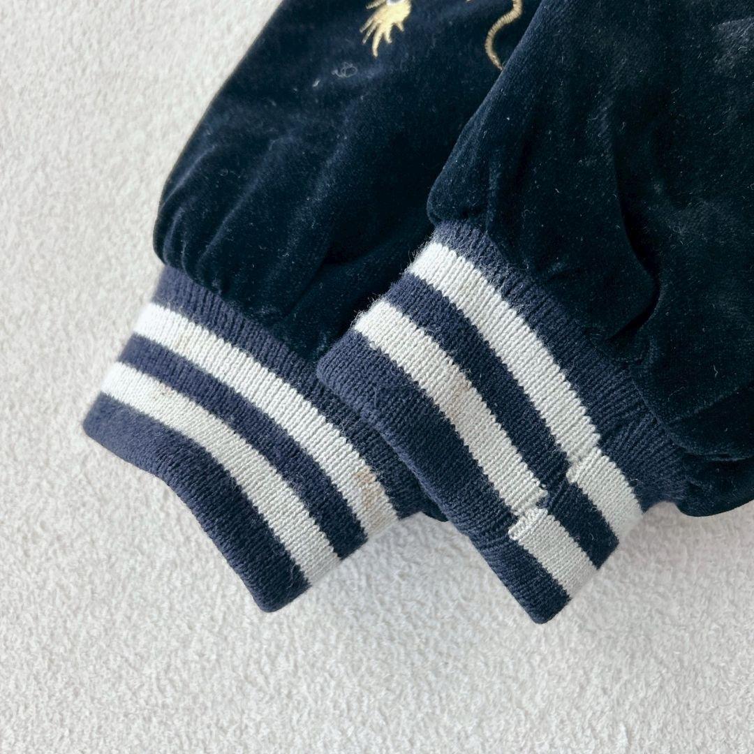 ジャングルストーム スカジャン キルティング 中綿 ドラゴン 鷲 ベロア