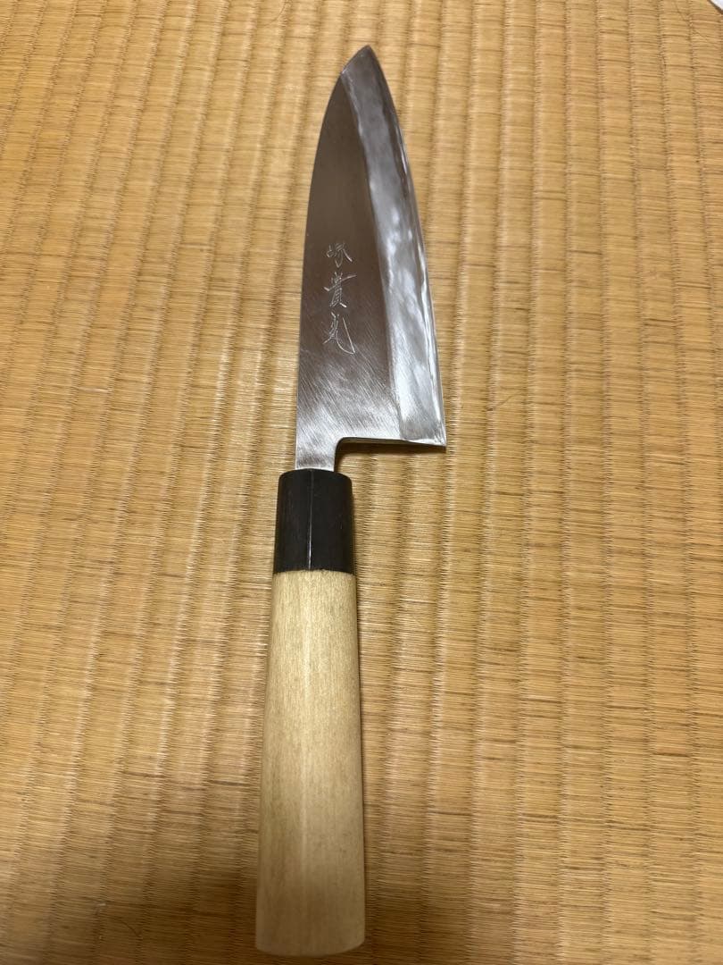 白二】出刃包丁 實光刃物19.5mm