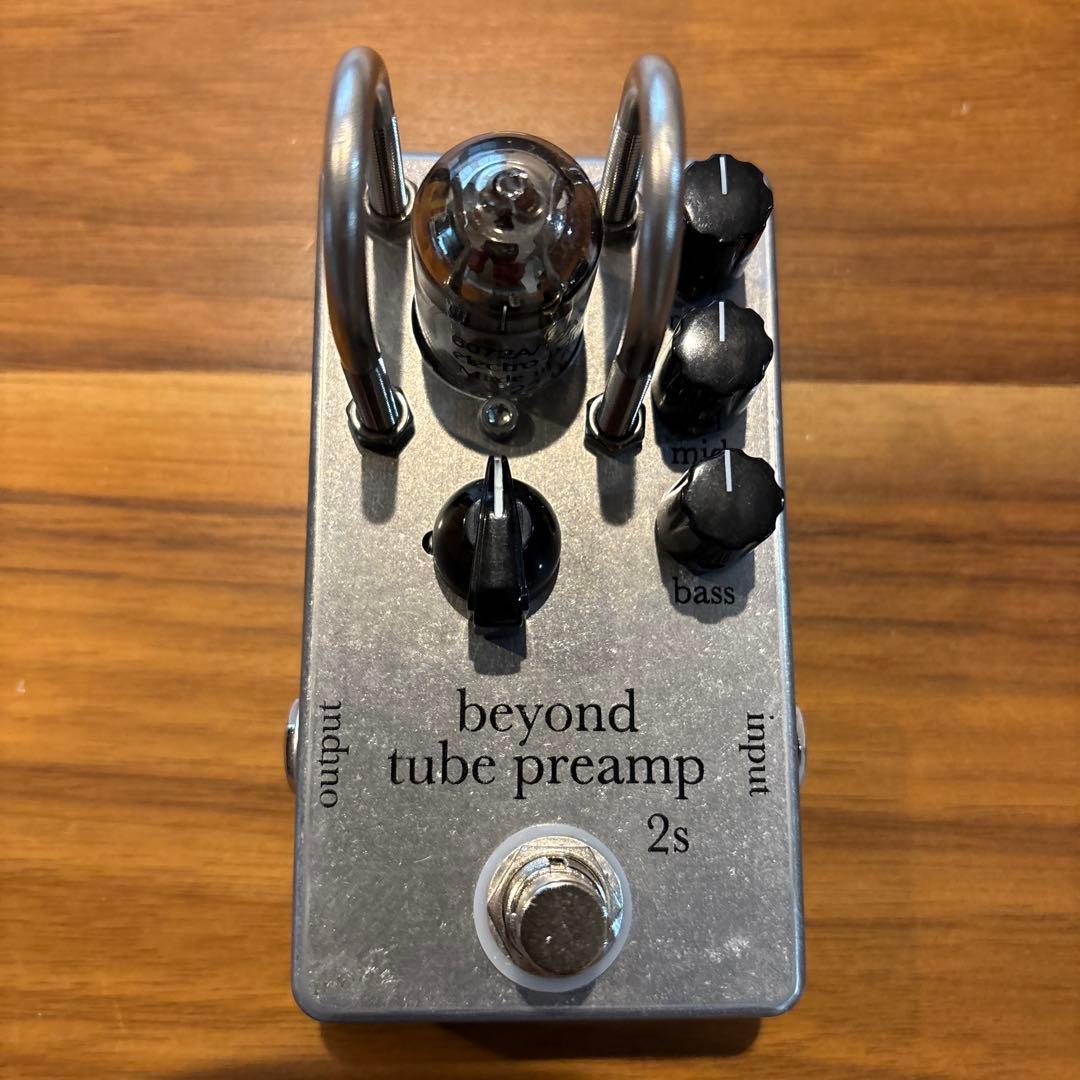 人気ペダル！beyond tube preamp 2s 真空管搭載