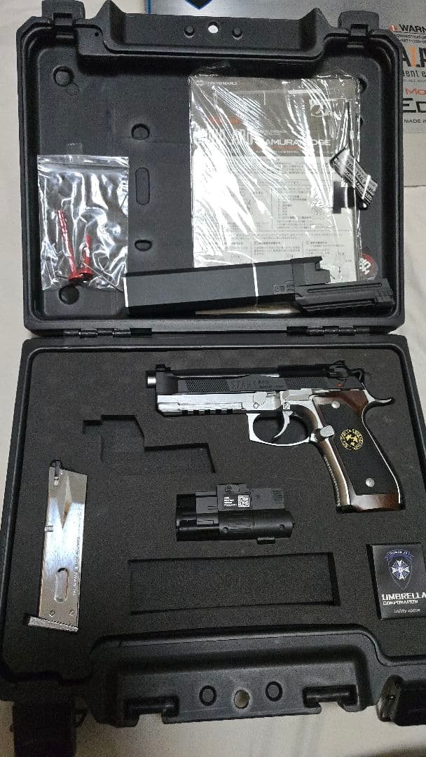 マルイ サムライエッジ アルバート.W.モデル 01 限定版 ASGK刻印有り