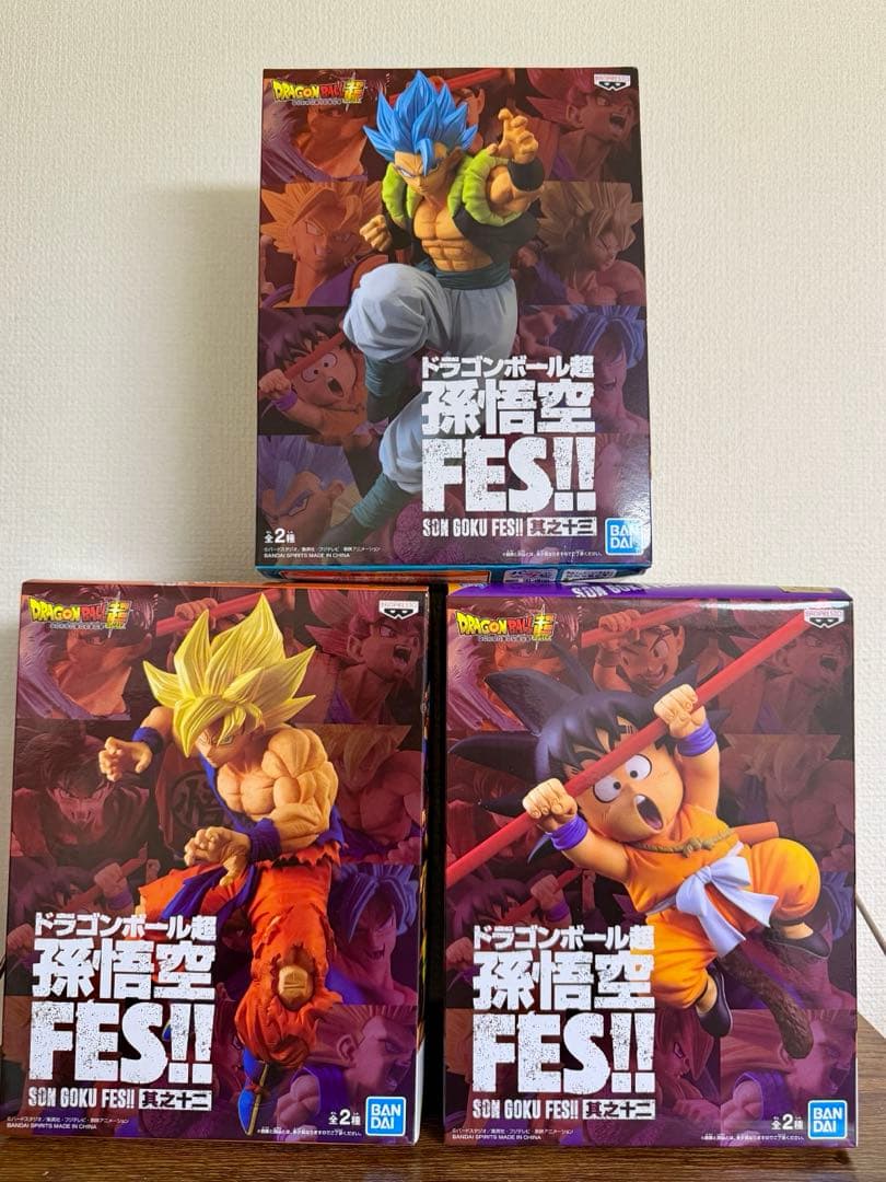 ドラゴンボール超 孫悟空FES!! 其之十二 其之十三 フィギュア セット
