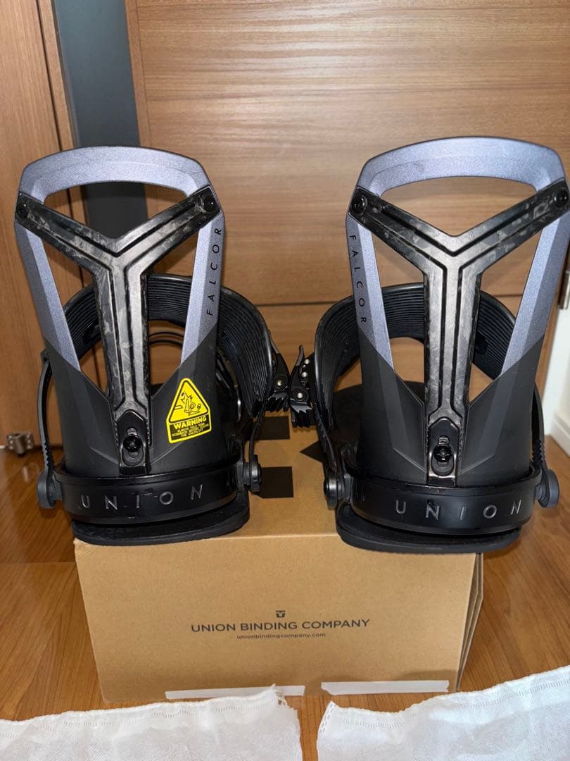 22-23 UNION FALCOR サイズM ビンディング ブラック