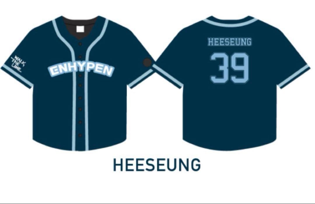 Enhypen walk the line ヒスン ユニフォームシャツ - メルカリ