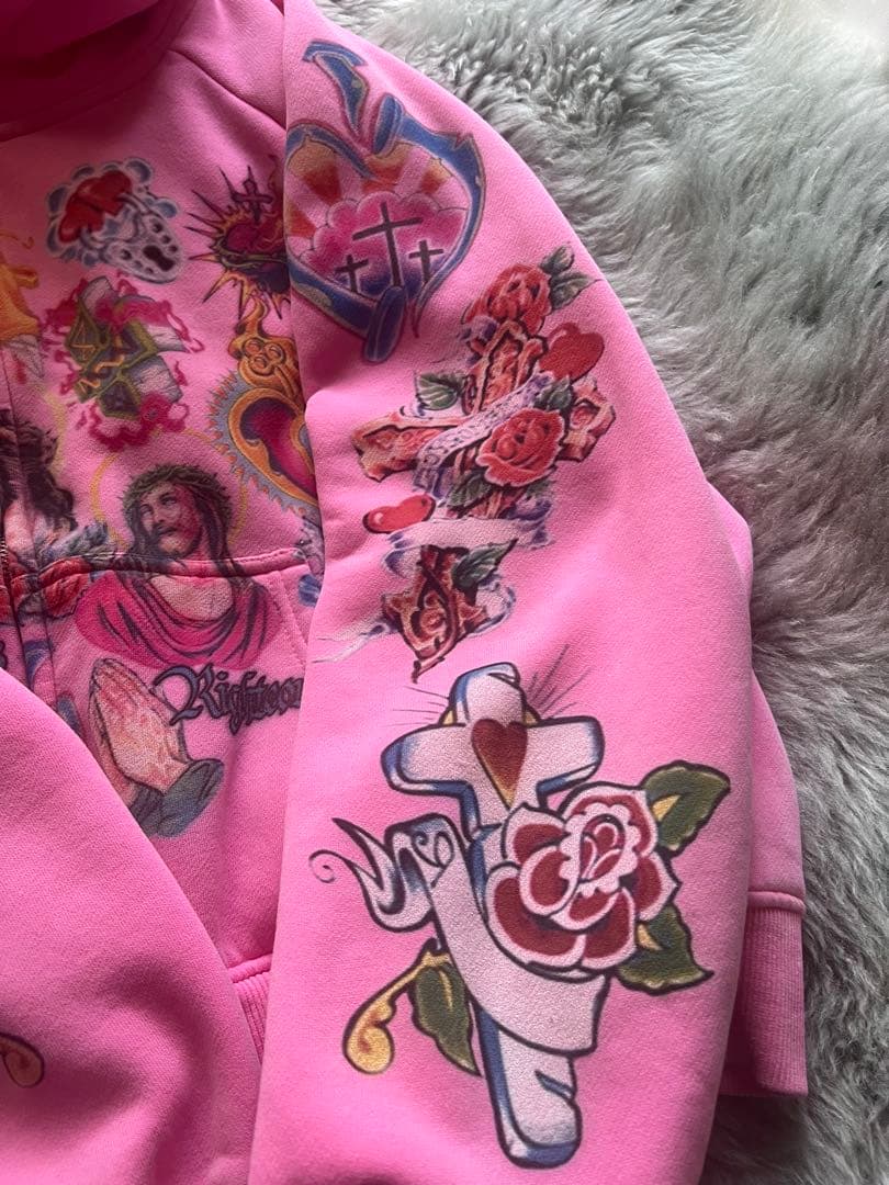 we are righteous hoodie 購入履歴あり sp5der s - メルカリ