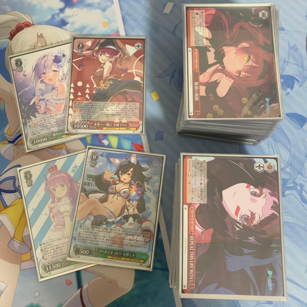 ホロライブかなたマリン、8電源デッキ