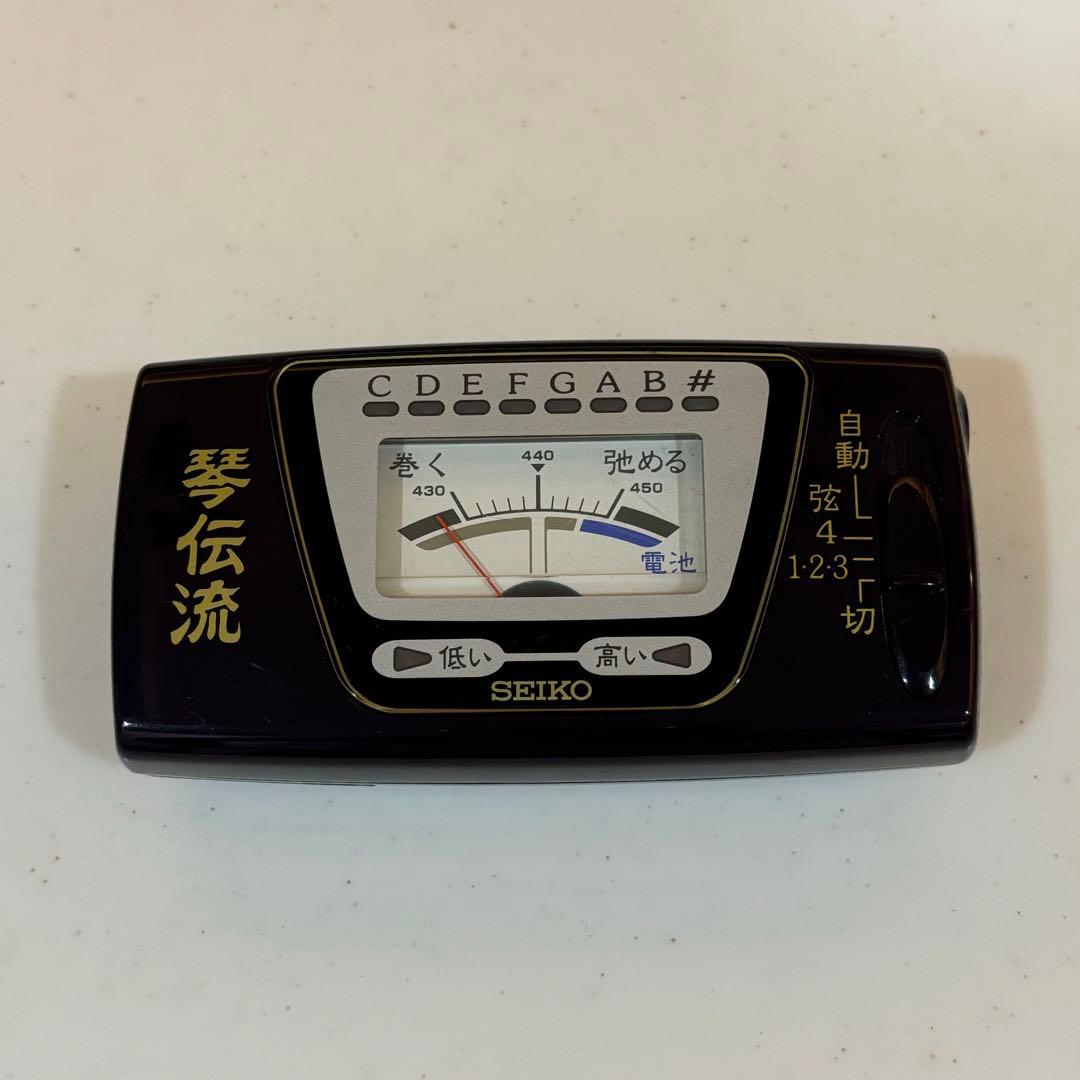 セイコー 大正琴調律器 琴伝流 ST300V チューナー - メルカリ