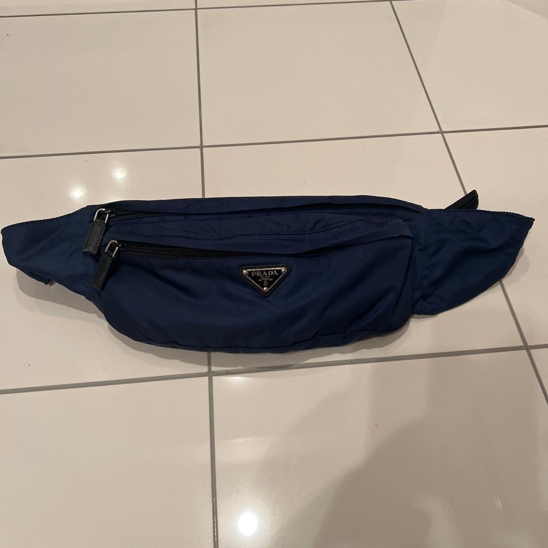 PRADA ネイビー ウエストポーチ 楽天市場】プラダ ウエストポーチの通販