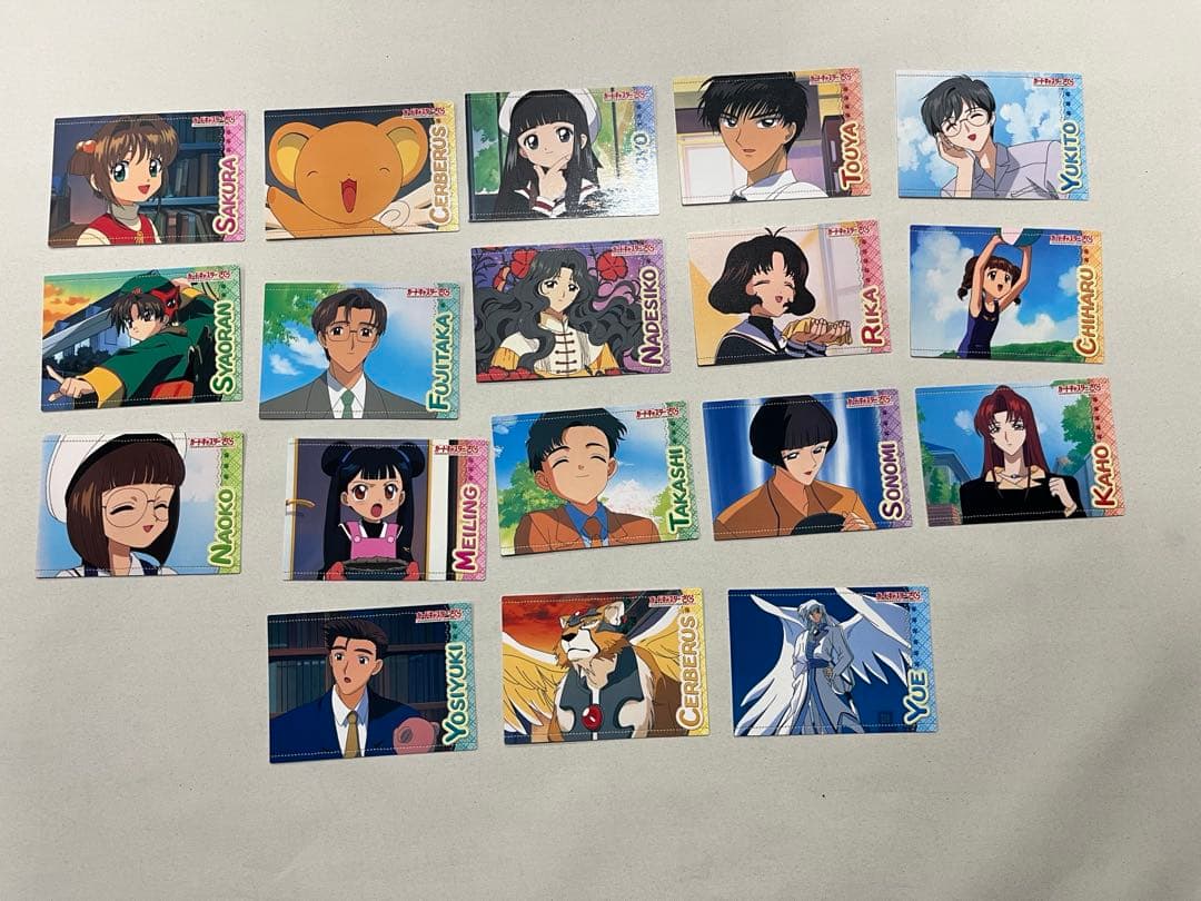天田印刷 カードキャプターさくらトレーディングコレクション1弾 2弾 全18種