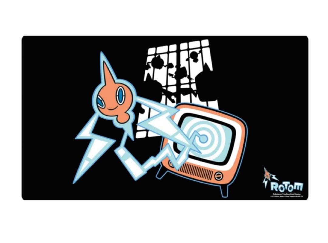 ポケモンカードゲーム　ラバープレイマット　海外版　ロトムの不思議な部屋 海外ポケモンセンター限定 ポケモンカード プレイマット ロトム