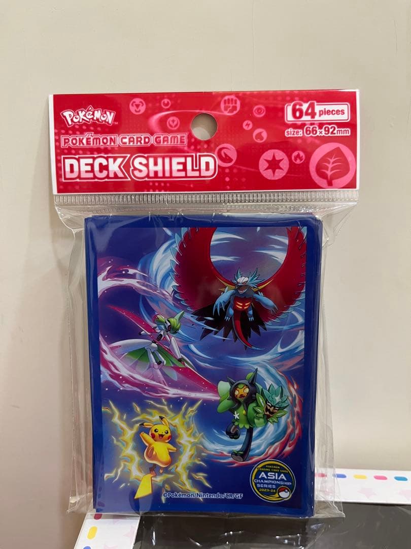 公式 ポケカ ポケモンカード デッキシールド 台湾 限定 スリーブ 海外