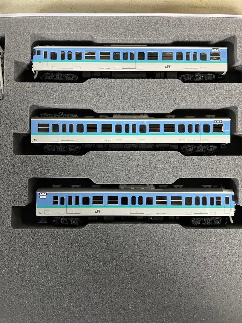 KATO N 115系1000番台長野色3両基本セット
