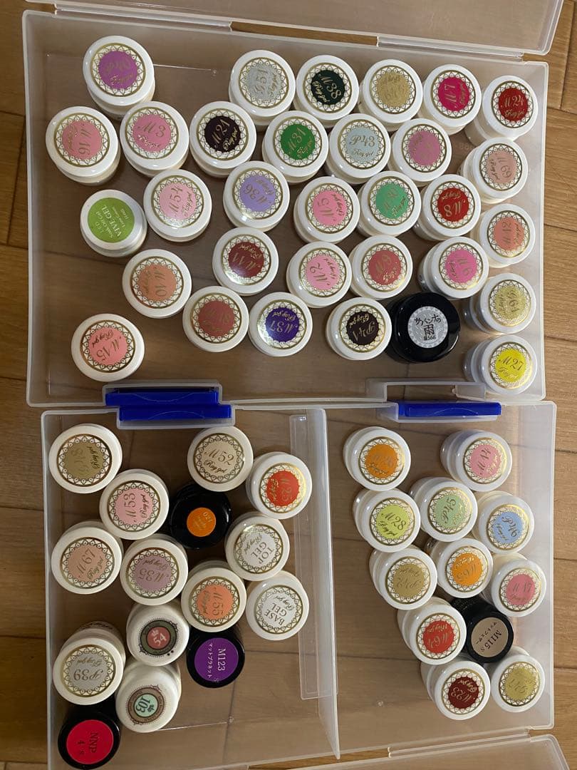 raygel 多彩なカラー ジェルネイル セット 約50個