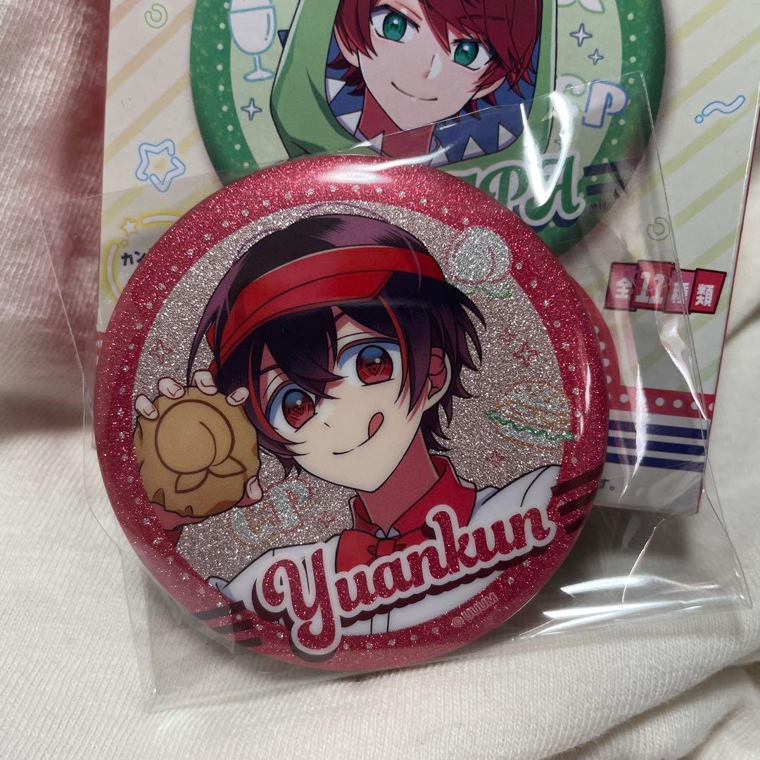 カラフルピーチ からぴち 缶バッジ ラメキラ 缶バッチ ゆあん ゆあん