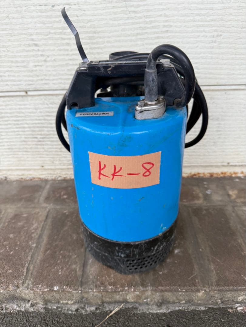 Kk8 ★ツルミポンプ LB-800一般工事排水用水中ハイスピンポンプ 50Hz ツルミポンプ 2インチ水中ポンプ LB-800 (100V750W/口径50mm) [鶴見