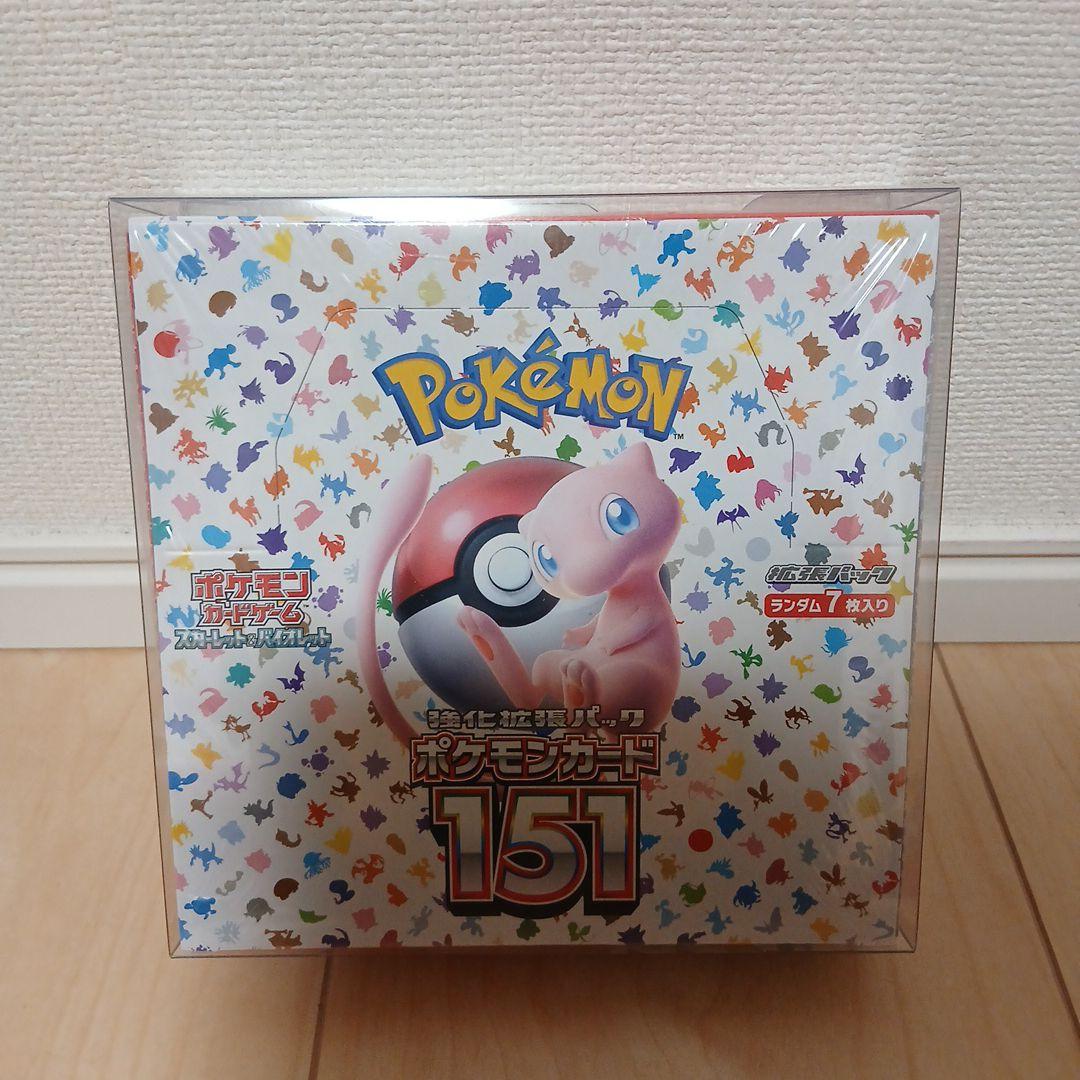 【商品説明】 ポケモンカード 151 シュリンク付き未開封 1boxです。