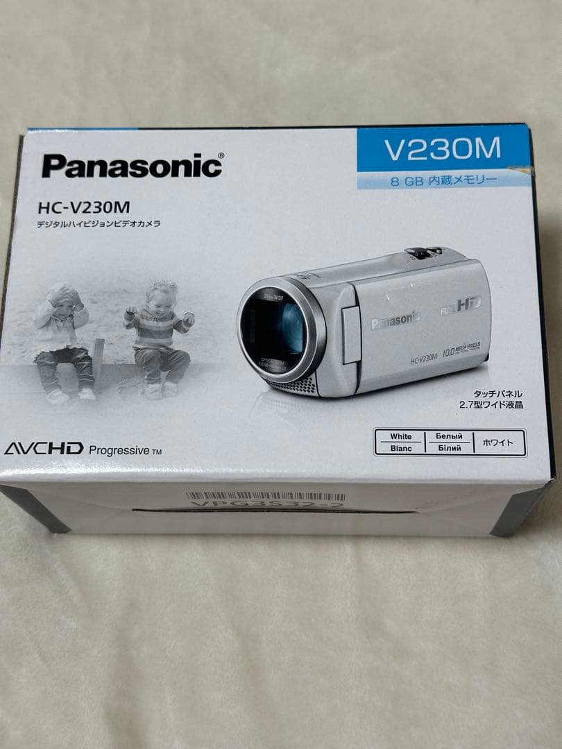 美品　Panasonic HC-V230M デジタルハイビジョンビデオカメラ