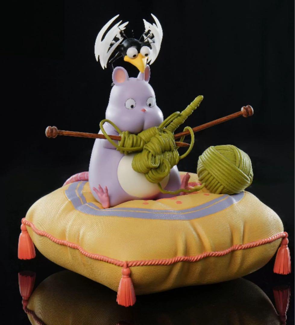 【新品】ジブリ 坊ネズミ ハエドリ 千と千尋の神隠し フィギュア ガレージキット