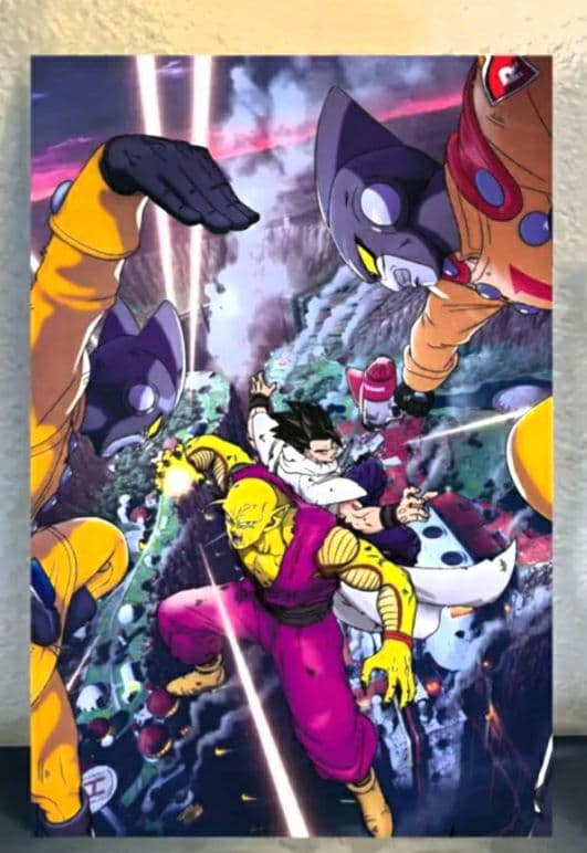 「希少レア」ドラゴンボール 戦闘シーン グラフィックアート