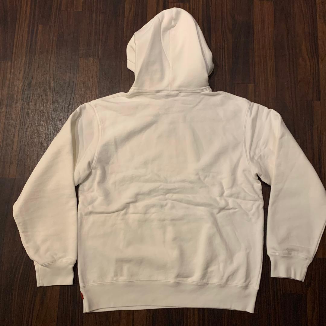 新品supreme antiheroシュプリーム アンチヒーロー L白 パーカー