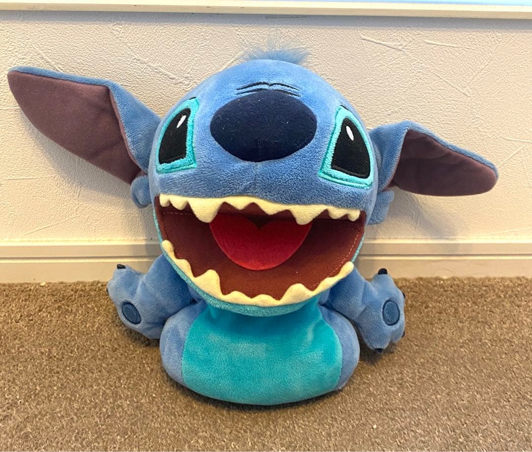 スティッチ 喋る パペット ぬいぐるみ ディズニーランド - メルカリ