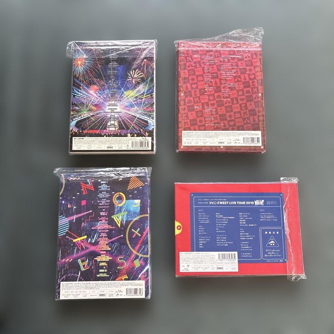 ジャニーズWEST(WEST.) Blu-ray×4枚セット - メルカリ