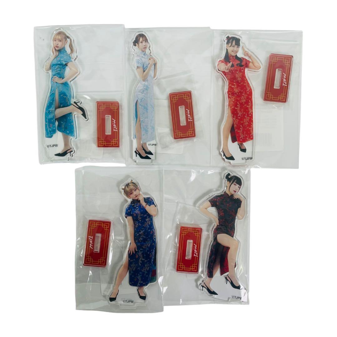 DMM オンクレ 東京女子プロレス アクリルスタンド 全5種 DMMオンクレに「東京女子プロレス」人気選手5名の撮り下ろしオリジナル