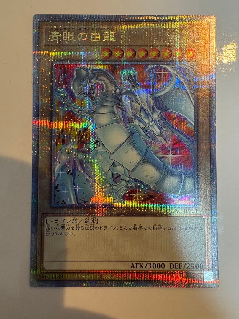 【最安値】青眼の白龍 ブルーアイズホワイトドラゴン 25th アートコレクション