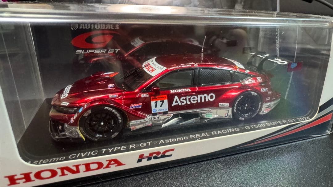 ミニカー Spark Astemo CIVIC TYPE R-GT 1/43