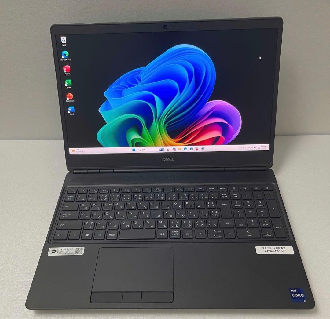 Windowsノート本体 DELL Pre7560 Core i9 32G/512G win 11pro