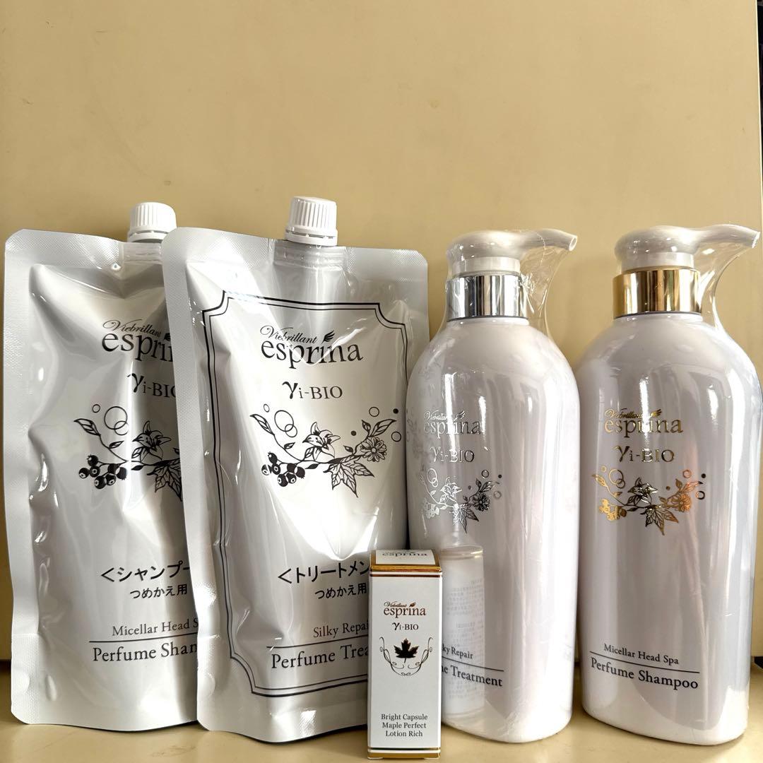エスプリーナvi-BIOシャンプー&トリートメント レフィルセット
