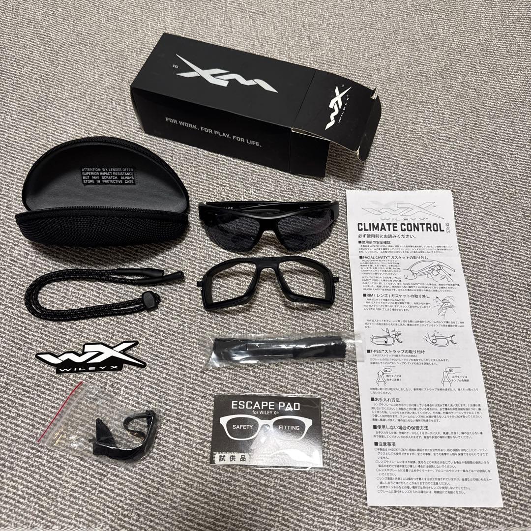 美品　廃盤モデル　Wiley X Compass サングラス