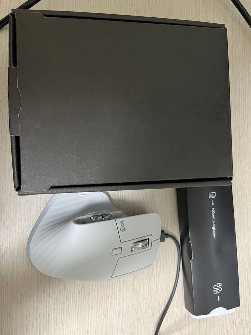 Logicool MX Master 3S グレー USB-C充電式 ワイヤレス