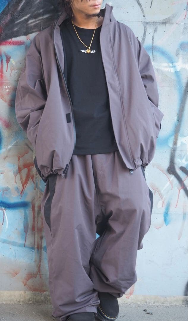 WOLFAI スノーウェア　ボルドーグレー　XL ACTLEIS（アクレイス） スキーウェア スノーボードウェア ジャケット