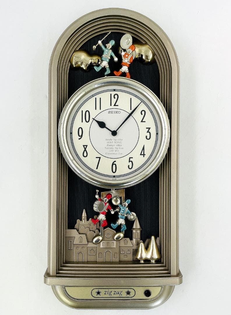 SEIKO からくり時計 AM509S zig zag 掛時計 R8SC9 - メルカリ