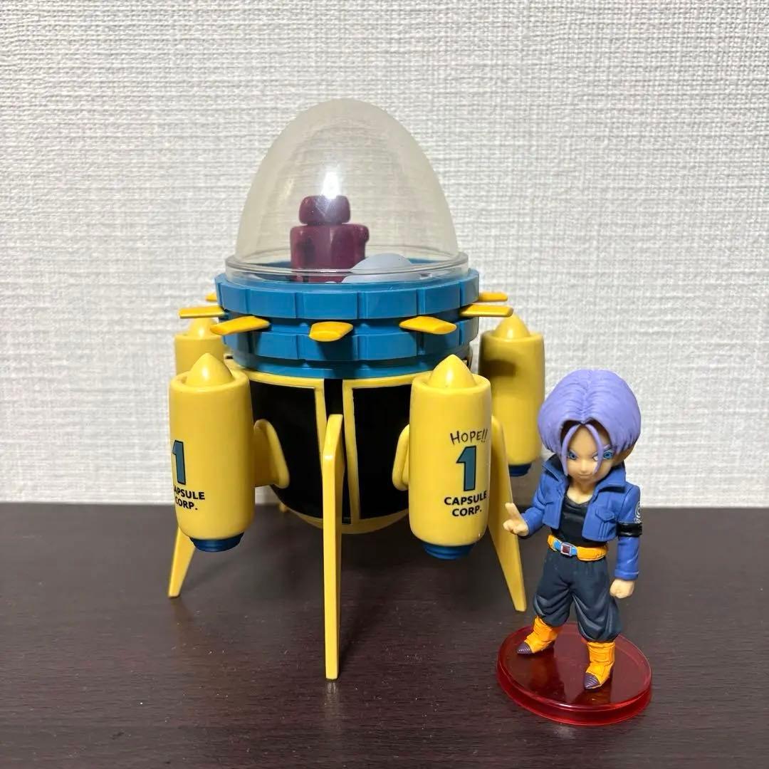 ドラゴンボール　トランクス　タイムマシン　ワーコレ　フィギュア