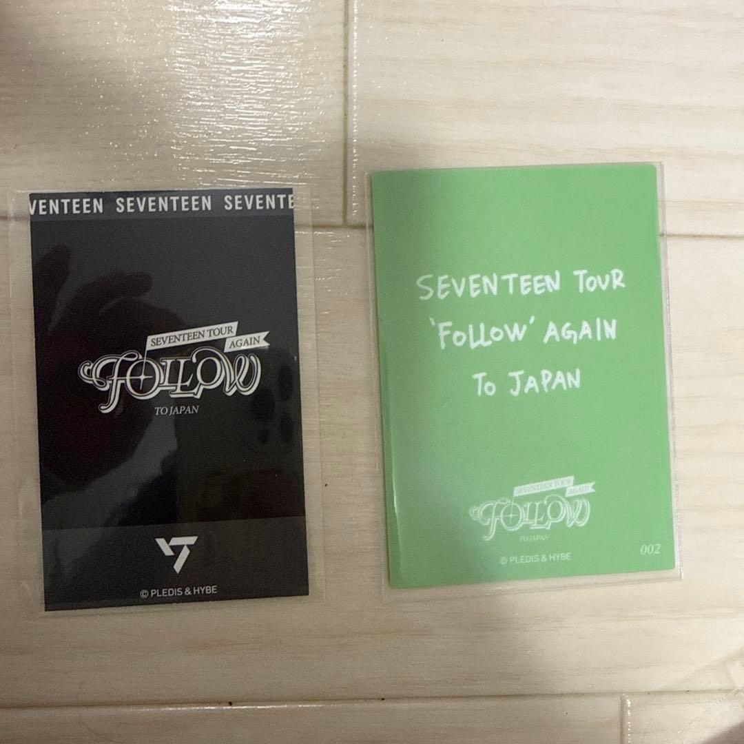 SEVENTEEN セブチ ジョンハン Follow again チェキ トレカ - メルカリ