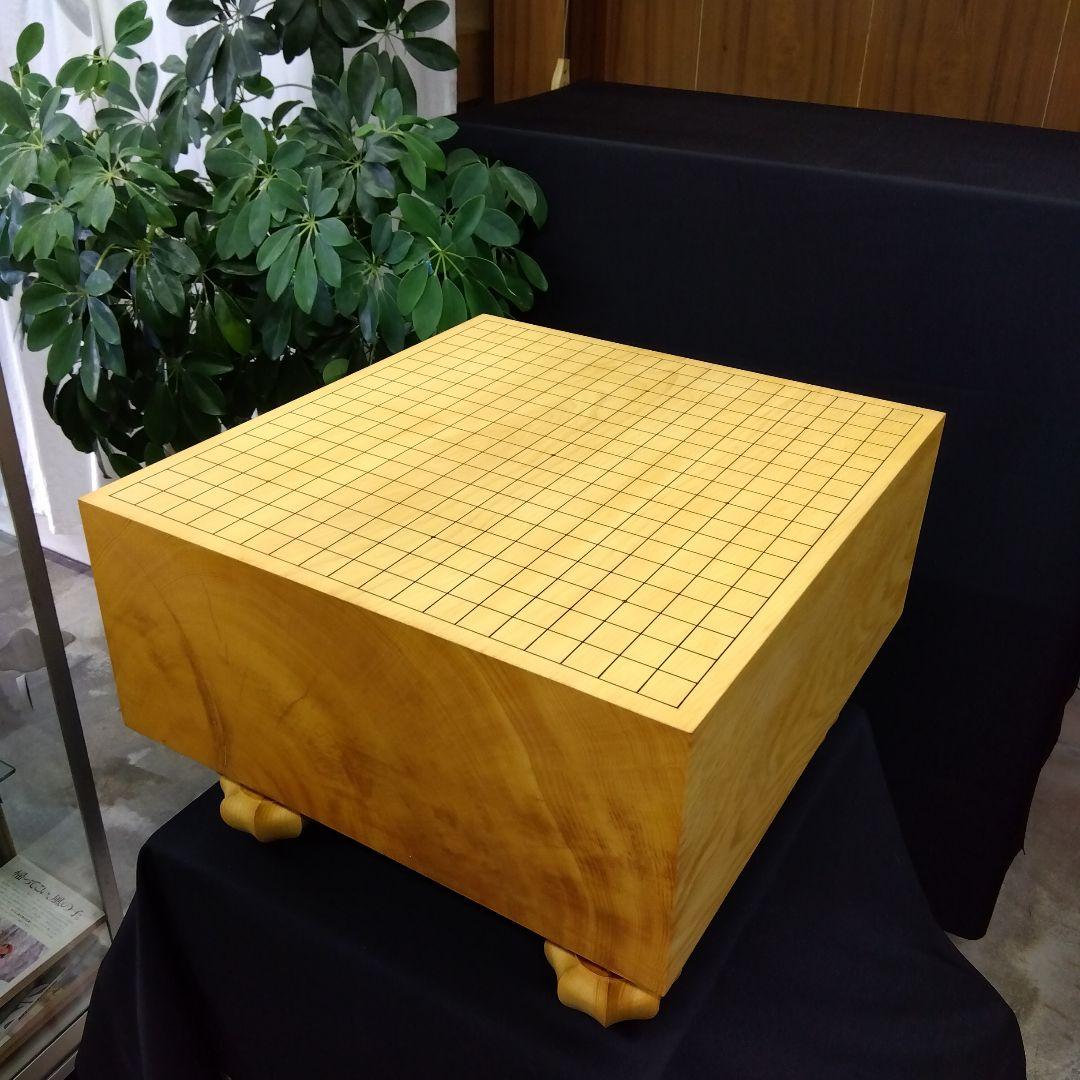 【国産　本榧　6寸碁盤　木表】 日本産本榧碁盤 6.5寸木表 226231