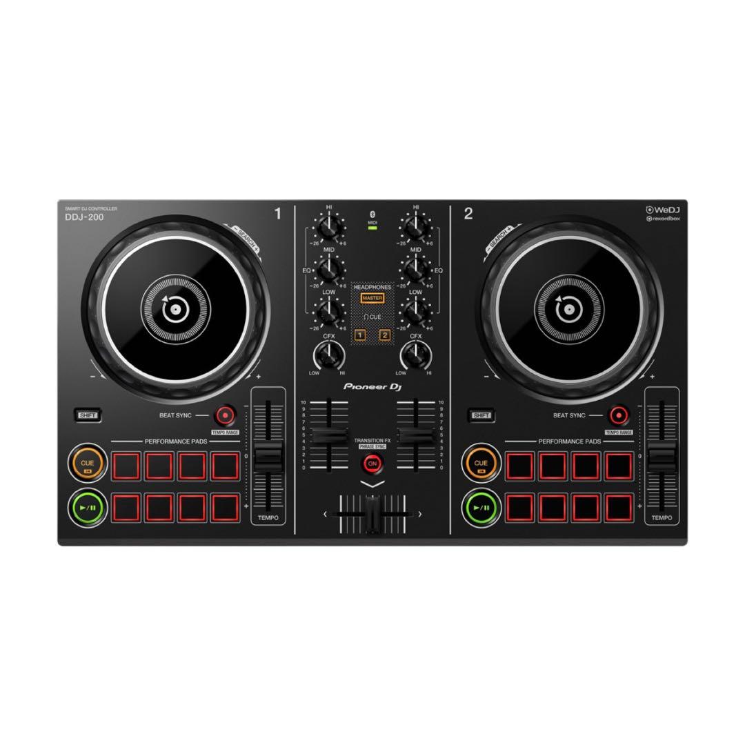 DJ機材 Pioneer DJ DDJ-200 DDJ-200 (archived) 2-channel Smart DJ controller (black) - Pioneer DJ