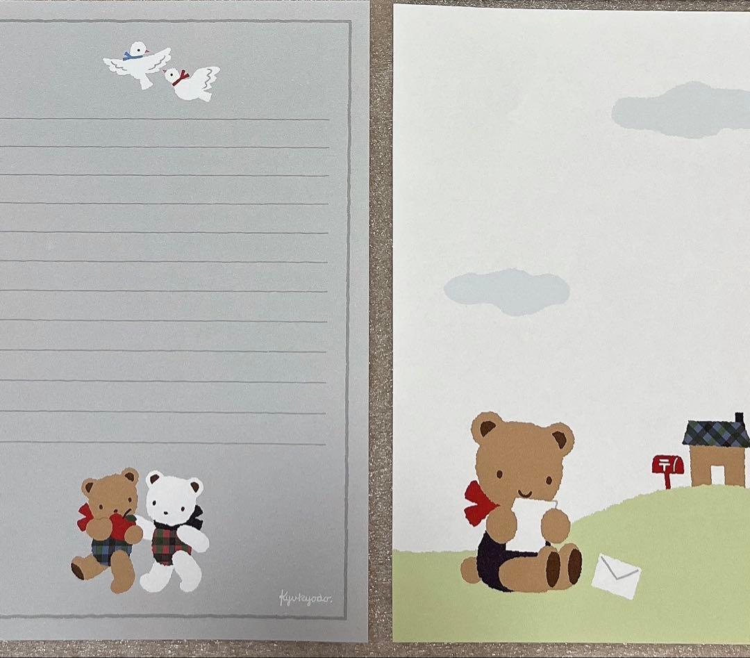 ファミリア 鳩居堂 コラボ レターバイキング 新品 便せん 同梱400円